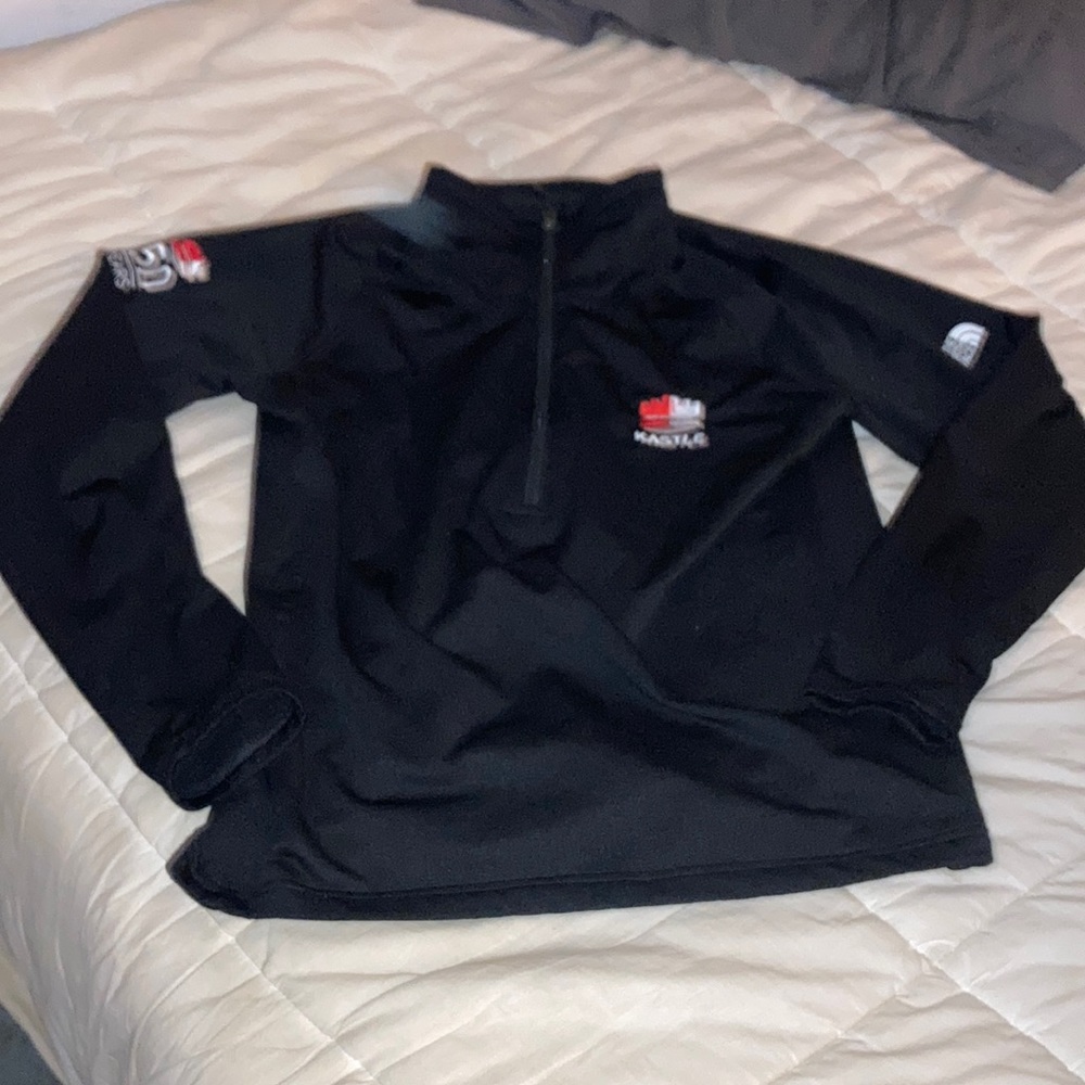 The North face athletic top performance jacket top  long sleeves L men